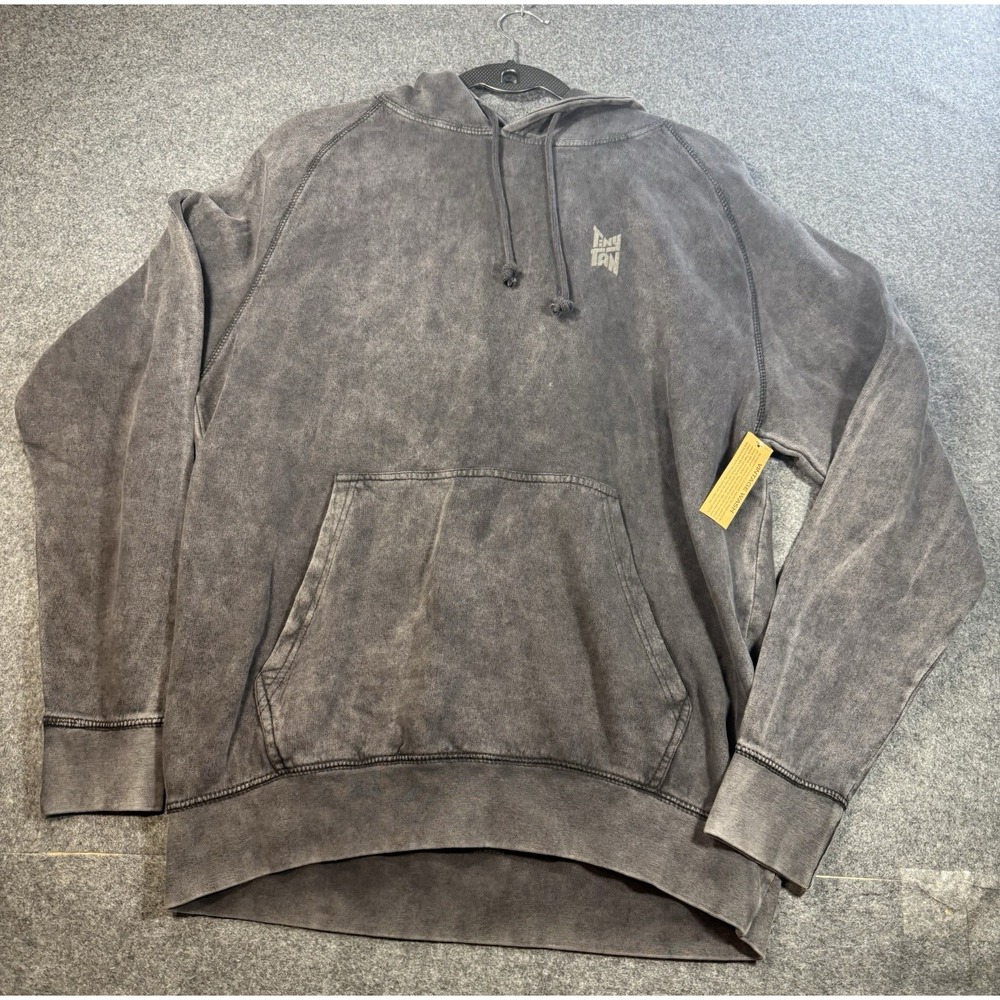 TinyTAN Vintage Wash Pullover Hoodie Medium
